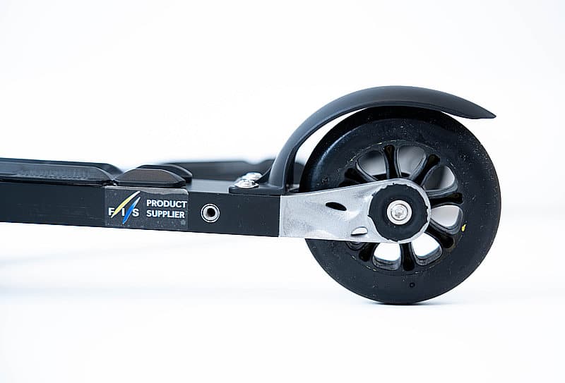 A 2-pack of FF V Pro rollerski wheels, designed for durability and optimal performance.
