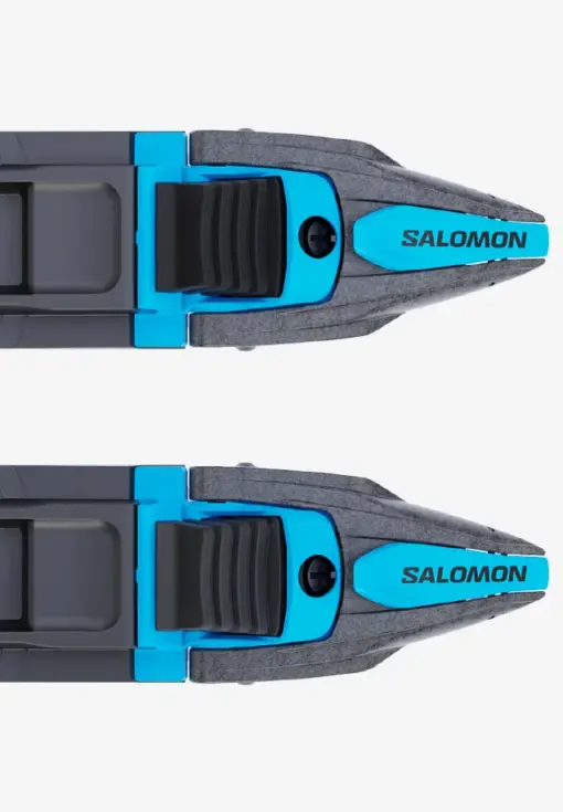 Toppvisning av Salomon Prolink Race Skate binding, viser minimalistisk design og lav bindingsprofil for rulleski.